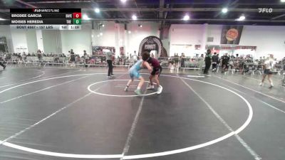 157 lbs Round Of 16 - Brodee Garcia, Bayer Trained vs Moises Heredia, The Wrestling Factory