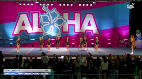Sanford All-Star Cheerleading - Mini Mint [2025 L1 Mini - D2 Day 1] 2025 Aloha Gatlinburg Showdown
