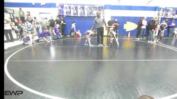 52 lbs Consi Of 8 #2 - Kyllie Gwinn, Buck Pride Wrestling vs Jaxen Henderson, Beggs Youth Wrestling Program