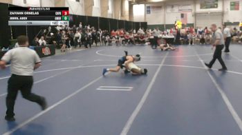 126 lbs Quarterfinals (8 Team) - Jibril Abdi, Omaha Bryan vs Zaiyahn Ornelas, Creighton Prep