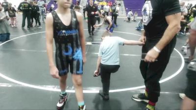 75 lbs Round 5 - Weston Smith, SWA vs Ryan Calichio, Mighty Warriors Wrestling Acad
