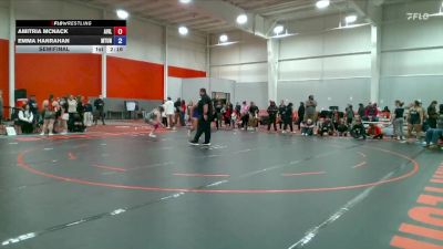 160 lbs Semifinal - Amitria McNack, Avila vs Emma Hanrahan, Mount Union