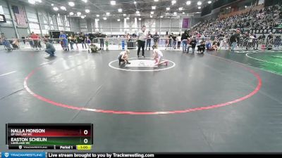 70-71 lbs Round 3 - Easton Schelin, Lakeland WC vs Nalla Monson, UP Outlaw WC