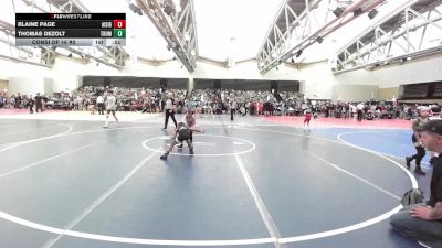 52-B lbs Consi Of 16 #2 - Blaine Page, All I See Is Gold Academy vs Thomas Dezolt, Truman Rams