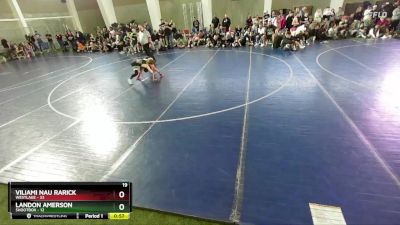 90 lbs Quarterfinals (8 Team) - Viliami Nau Rarick, Westlake vs Landon Amerson, Shootbox