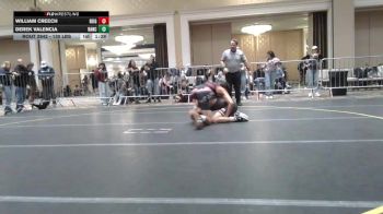 130 lbs Round Of 32 - William Creech, Reign WC vs Derek Valencia, Rancho Mirage HS