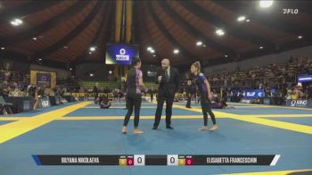 Bilyana Nikolaeva vs Elisabetta Franceschin 2026 IBJJF European NoGi