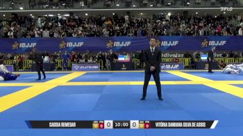 Vitória Damiana Silva De Assis vs Cassia Remesar 2025 European Jiu-Jitsu IBJJF Championship