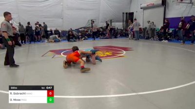 98 lbs Round Of 16 - Reid Gobrecht, Hanover vs Owen Moss, Presto