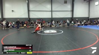160 lbs Round 1 - Miles Brown, NWWC vs Luke Augustus, Newberg High School Wrestling