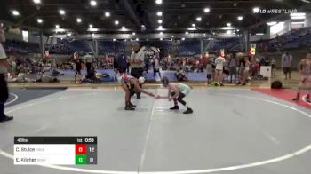 65 lbs Semifinal - Memaiko Sherman, Great Lakes Grapplers (Blue Team) vs Bryson Coyer, Great Lakes Grapplers (Red Team)