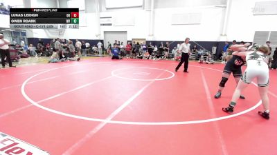 C-171 lbs Consi Of 16 #2 - Lukas Leidigh, OH vs Owen Roark, WV