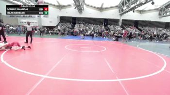 99-J lbs Quarterfinal - Dominic Giannoni, Apex vs Isaac Barikian, All I See Is Gold Academy