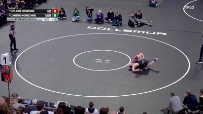 1st Place Match - Holden Hawkins, Sisseton vs Carter Konechne, Kimball/White Lake/Platte-Geddes
