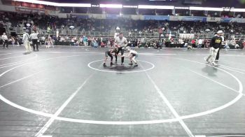52 lbs 5th Place - Josiah Dixon, Unattached vs Brennon Potter, King Select Wr Ac