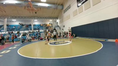 100 lbs Semifinal - Kenadie Larsen, Tongue River vs Hailee Cooper, Riverton