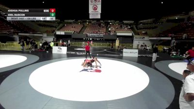 138 lbs Cons. Sub-quarters - Joshua Pullins, Wild Cats Wrestling Club vs Joel Rascon