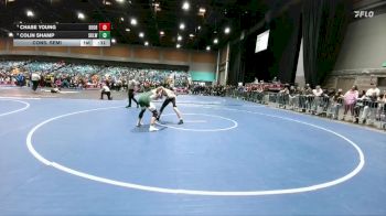 157 lbs Cons. Semi - Colin Shamp, Skyline vs Chase Young, Del Oro