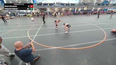 105 lbs Cons. Round 2 - Preston Burley, Unattached vs Huck McLaulin, Unattached