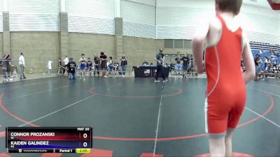 63 lbs Semifinal - Connor Prozanski, IN vs Kaiden Galindez, MI