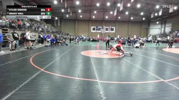 138 lbs Semifinal - Brody Kell, North Point vs Kyler Simons, Dowling Catholic