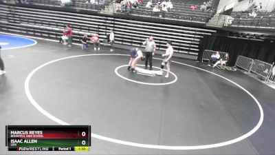 178 lbs Cons. Round 3 - Isaac Allen, Lehi vs Marcus Reyes, Bountiful High School