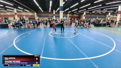 106 lbs Cons. Semi - Mia Garcia, Texas vs Phoebe Richers, Gracie Barra Westchase Wrestling Club