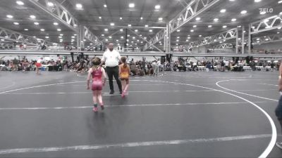 64 lbs Round 3 - Olivia Rex, PA West Yellow vs Kendyl Gehr, Central Pennies Grit