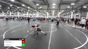 78 lbs Rr Rnd 1 - Royce Morales, BlackCat WC vs Luca Kling, Threshold