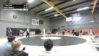83 lbs Cons. Semi - Noah Arreola, Dark Horse vs Luke Cruz, Dark Horse