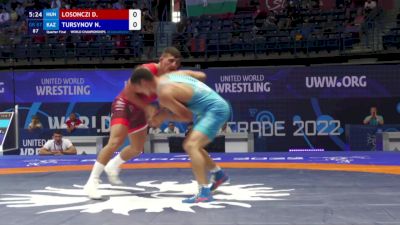 87 kg 1/4 Final - David Losonczi, Hungary vs Nursultan Tursynov, Kazakhstan