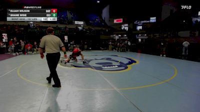 157 lbs Consolation - Elijah Wilson, Hartsville vs Shane Wise, Gilbert