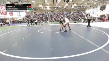 Boys 175 lbs Cons. Round 3 - Jason Valencia, North Salinas Boys vs Joseph Lai, Yerba Buena Boys