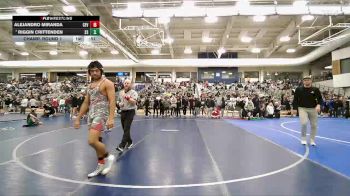 144 lbs Champ. Round 1 - Riggin Crittenden, South Summit vs Alejandro Miranda, Cedar Valley