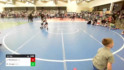 51-T lbs Round Of 16 - Ja'sai Matthews, Immortals Wrestling Club vs Maverick Krupa, Truman Rams