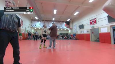 140 lbs Semifinal - Rya Burke, Central - Grand Junction vs Lillian Fenberg, Durango