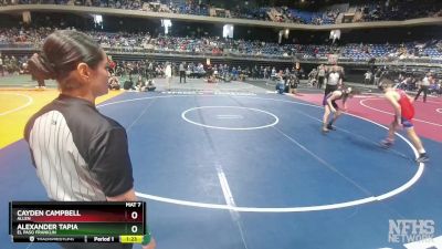 6A 113 lbs Semifinal - Alexander Tapia, El Paso Franklin vs Cayden Campbell, Allen