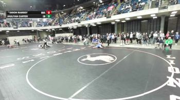 285 lbs Champ. Round 2 - Taron Ramsey, Joliet (Central) vs Jhuliyan Carter, Niles (Notre Dame College Prep)