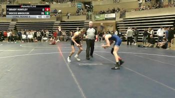 121 Championship Bracket Cons. Round 5 - Brady Huntley, Cambridge-Isanti vs Rocco Mikolyzk, Prior Lake