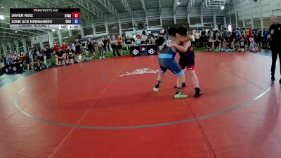 160 lbs Champ. Round 2 - Javier Ruiz, Utah vs John Ace Hernandez, California