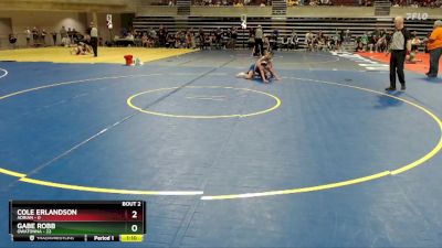 125 lbs Quarterfinals (8 Team) - Gabe Robb, Owatonna vs Cole Erlandson, Adrian