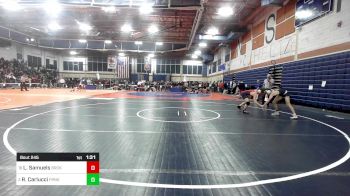 138 lbs Consi Of 8 #2 - Leo Samuels, Brookline vs Riley Carlucci, Franklin