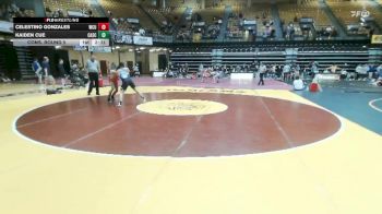 149 lbs Cons. Round 5 - Celestino Gonzales, Western Colorado vs Kaiden Cue, Carl Albert State