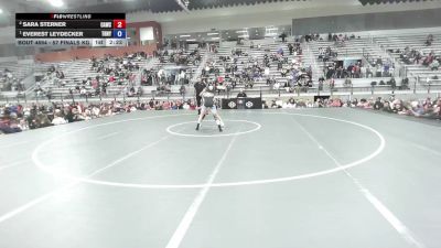 57 Finals kg Champ. Round 2 - Sara Sterner, Cardinal WC vs Everest Leydecker, Thorobred/NYAC