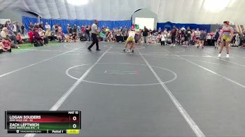 210 lbs Round 2 (8 Team) - Logan Souders, Ohio Gold 24k vs Zach Leftwich, Noke Wrestling RTC