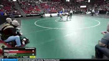 D2-138 lbs Quarterfinal - Max Ronsman, Luxemburg-Casco vs Ryan Tomazevic, Seymour