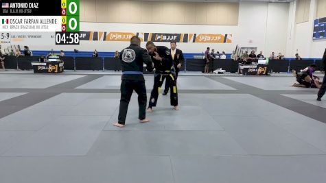 ANTONIO DIAZ vs OSCAR FARFAN ALLENDE 2026 PBJJF Pan American Jiu-Jitsu Championships