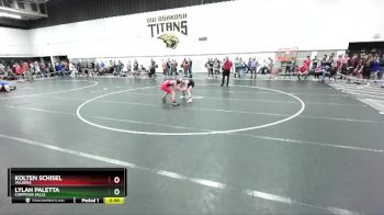 106 lbs Cons. Round 3 - Lylah Paletta, Chippewa Falls vs Kolten Schisel, Valders