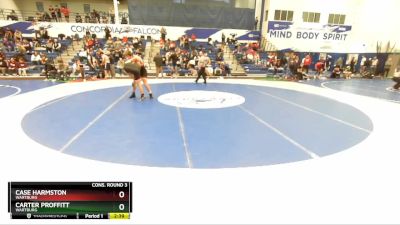 165 lbs Cons. Round 3 - Case Harmston, Wartburg vs Carter Proffitt, Wartburg