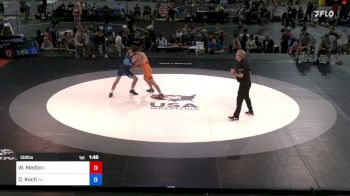 132 lbs Semis - Wyatt Medlin, Illinois vs Declan Koch, Wisconsin